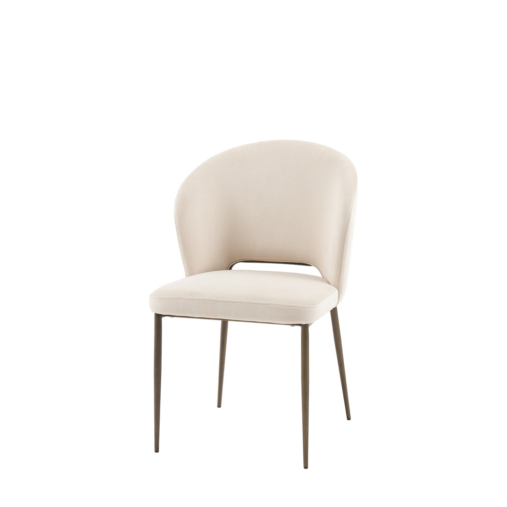 Pirillo Dining Chair Vanilla (2 Pack)