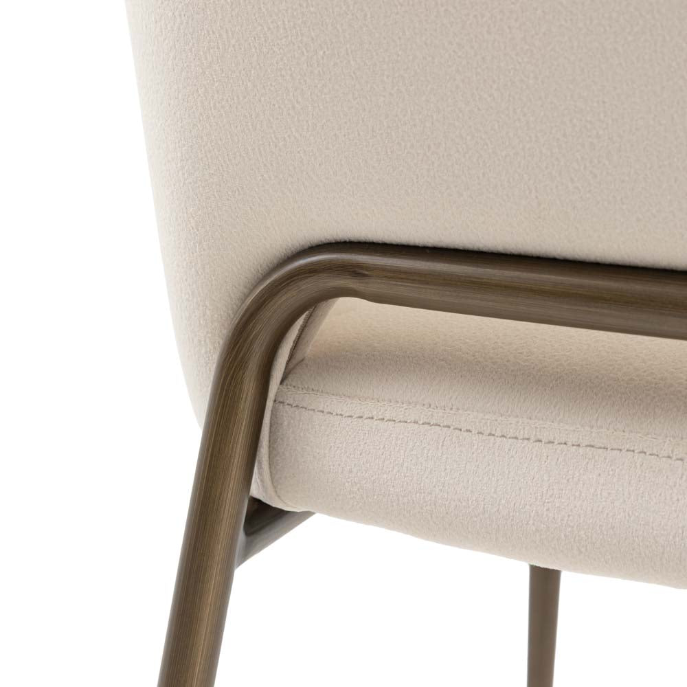 Pirillo Dining Chair Vanilla (2 Pack)