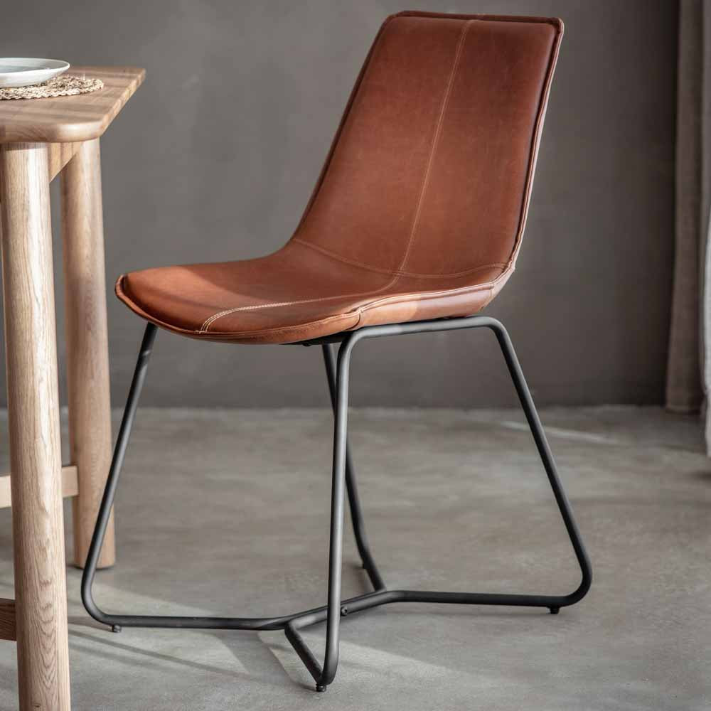 Dayton Chair Brown (2 Pack)