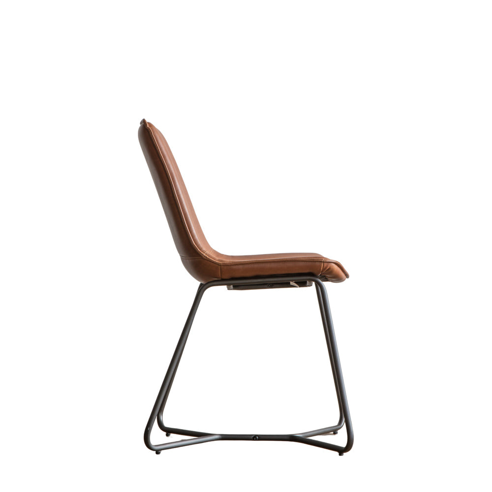 Dayton Chair Brown (2 Pack)