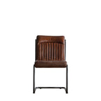 Izmir Leather Chair Brown