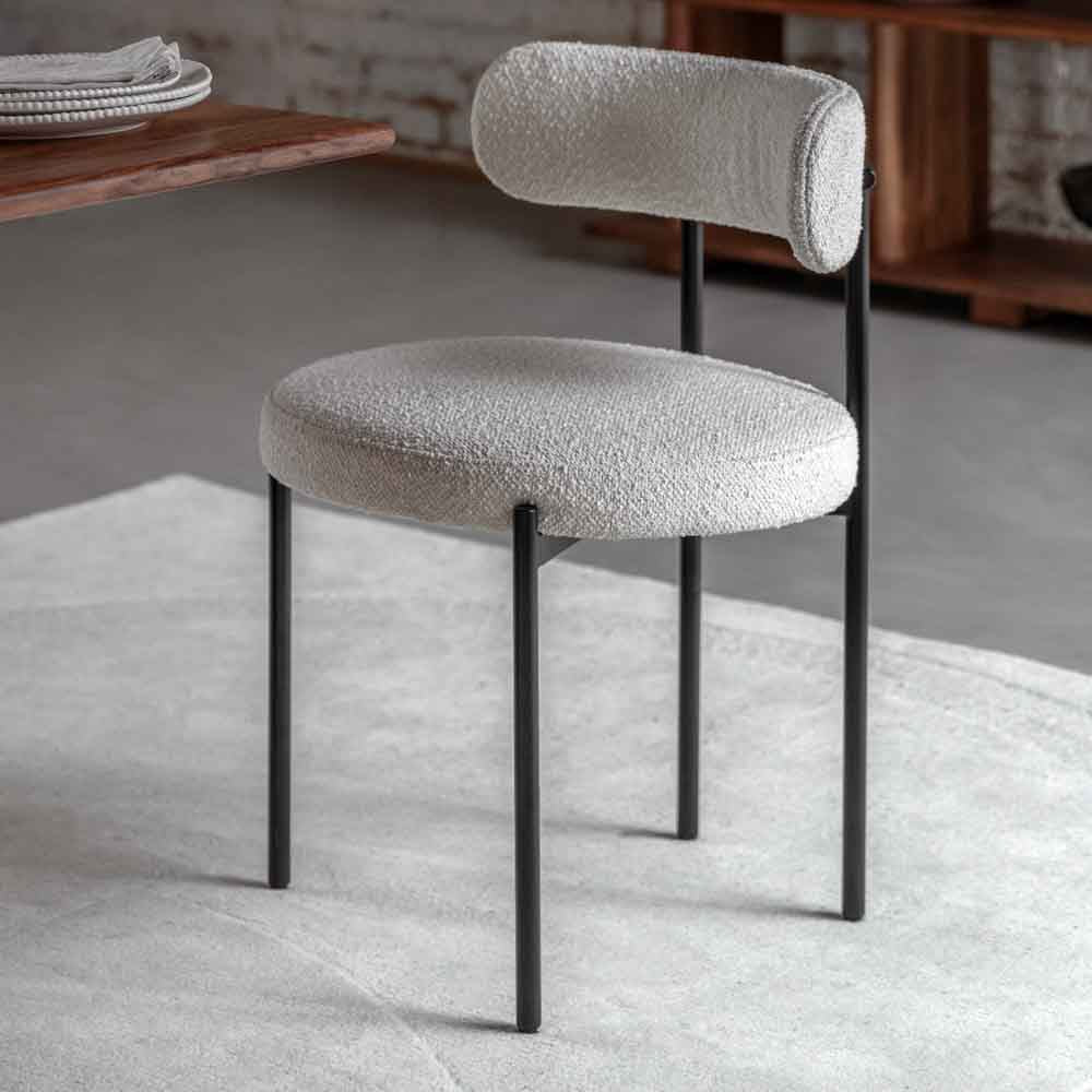 Avignon Dining Chair Vanilla (2 Pack)