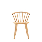 Hamburg Dining Chair Natural (2 Pack)