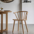 Hamburg Dining Chair Natural (2 Pack)