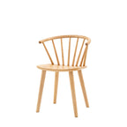 Hamburg Dining Chair Natural (2 Pack)