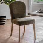 Erbil Dining Chair Moss Green (2 Pack)