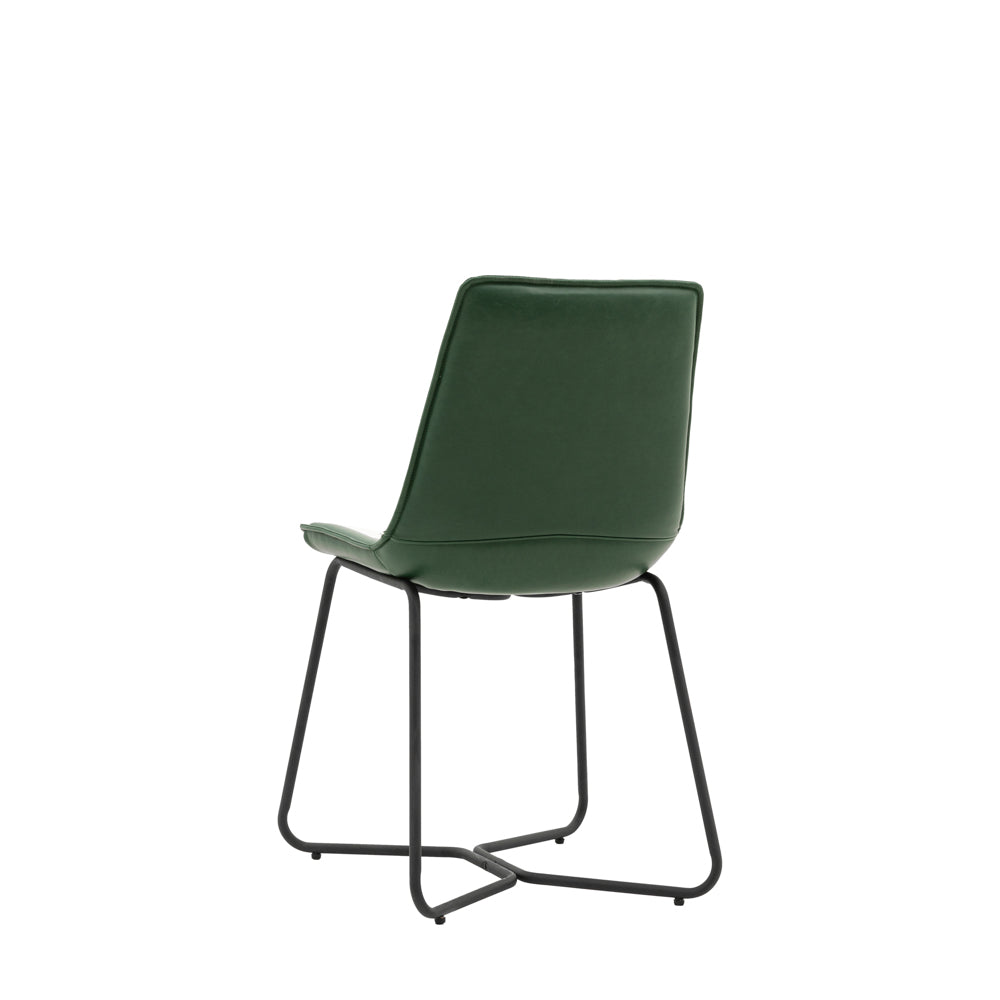 Dayton Chair Green (2 Pack)