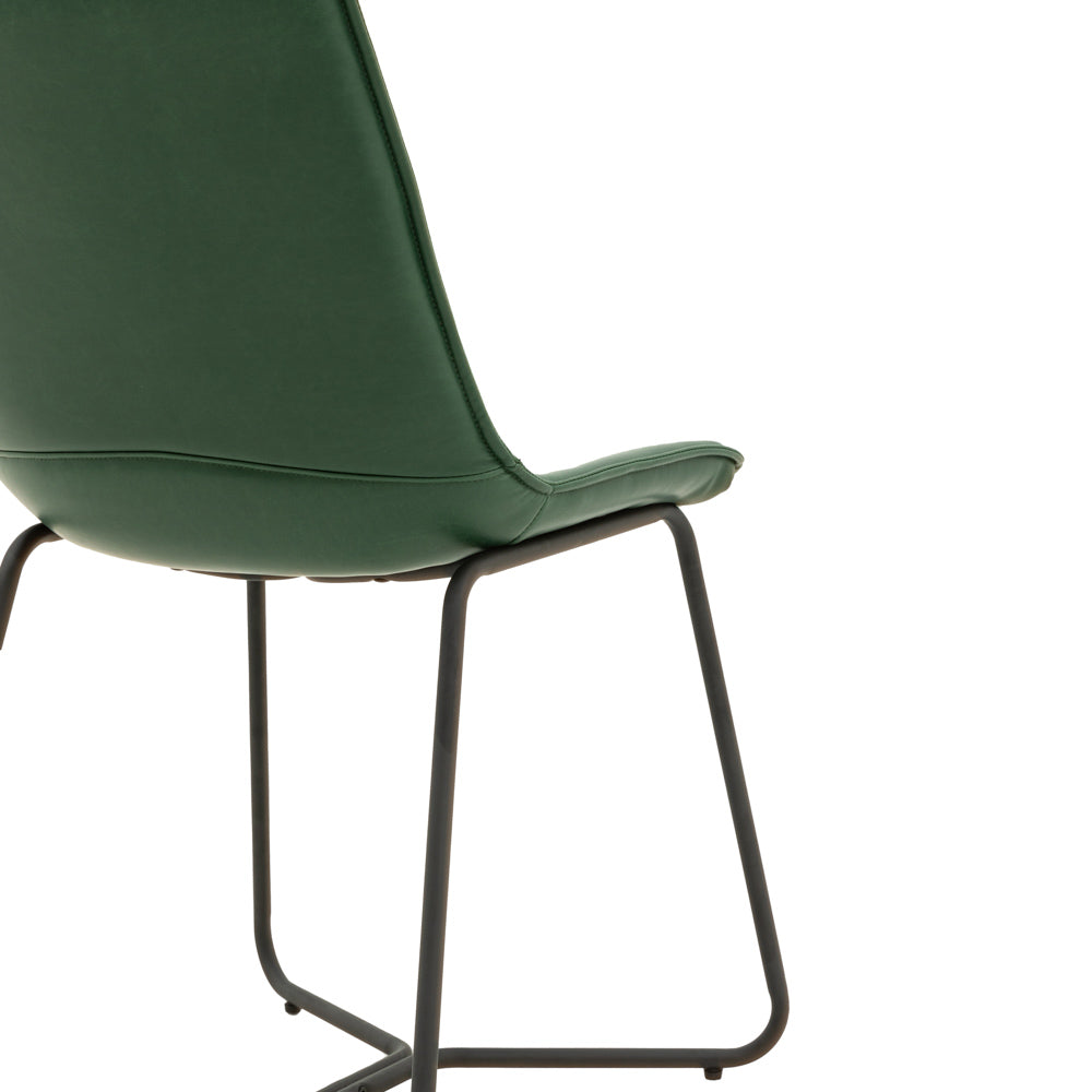 Dayton Chair Green (2 Pack)