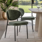 Odense Dining Chair Green (2 Pack)