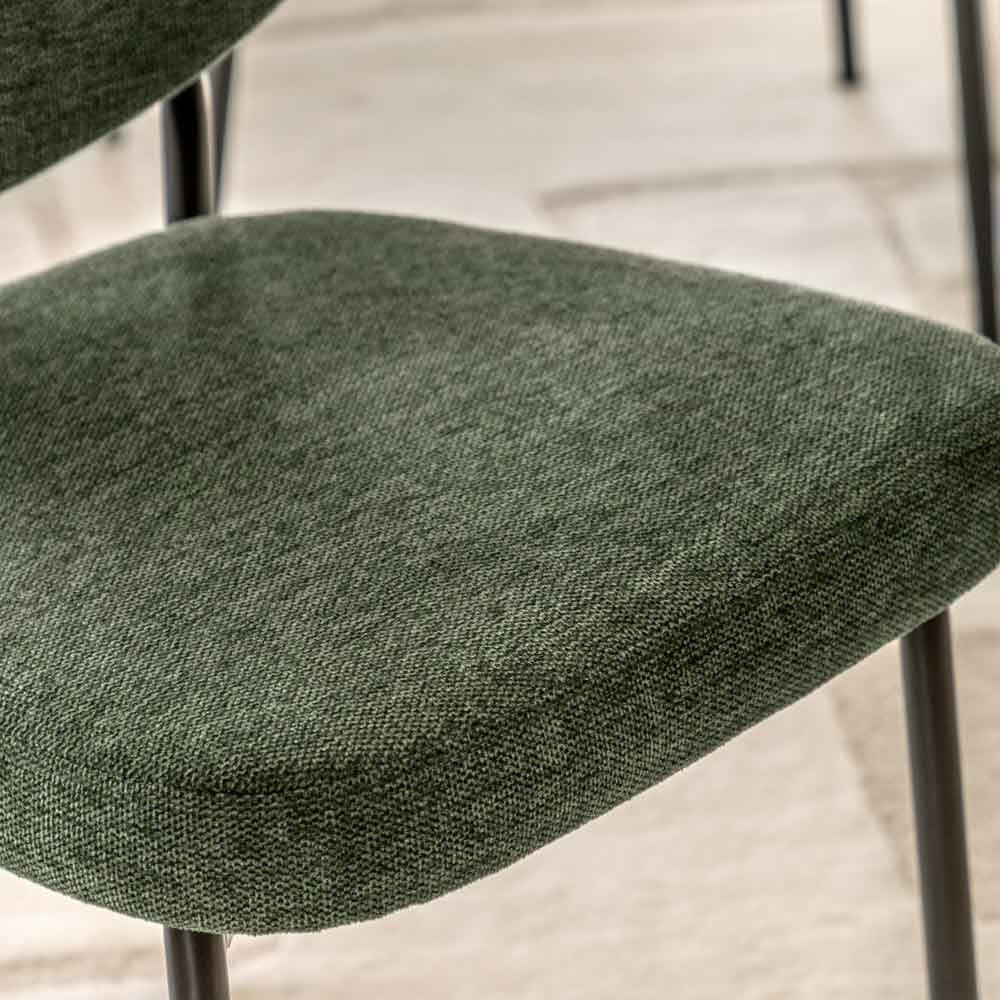 Odense Dining Chair Green (2 Pack)