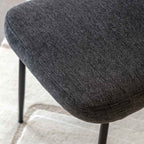 Odense Dining Chair Charcoal (2 Pack)