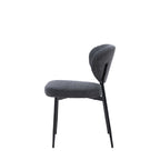 Odense Dining Chair Charcoal (2 Pack)