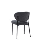Odense Dining Chair Charcoal (2 Pack)
