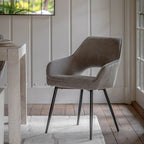 Caldona Dining Chair Grey (2 Pack)