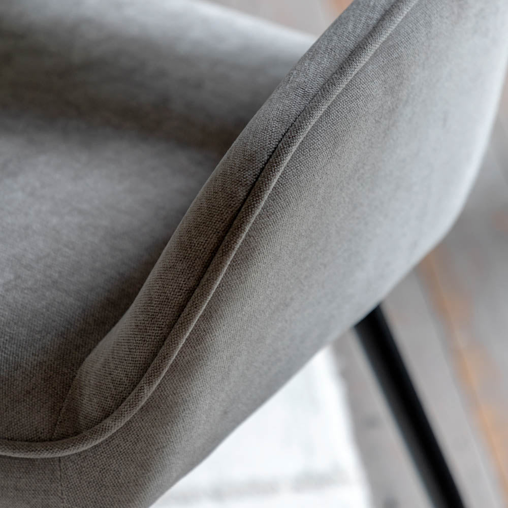 Caldona Dining Chair Grey (2 Pack)