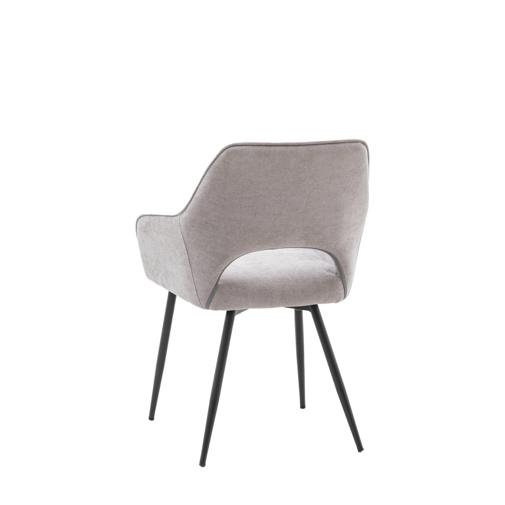 Caldona Dining Chair Grey (2 Pack)