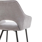 Caldona Dining Chair Grey (2 Pack)