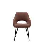 Caldona Dining Chair Brown (2 Pack)