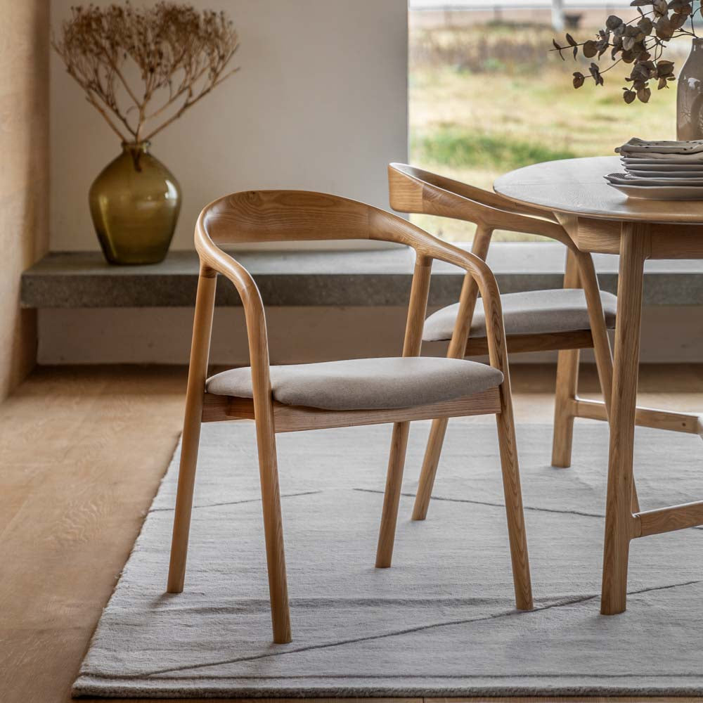 Girona Upholstered Dining Chair (2 Pack)