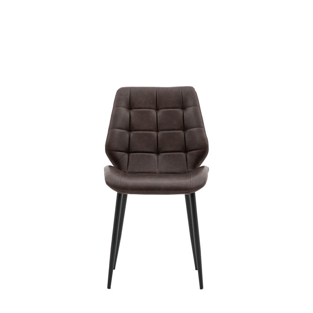 Gondomar Dining Chair Brown (2 Pack)