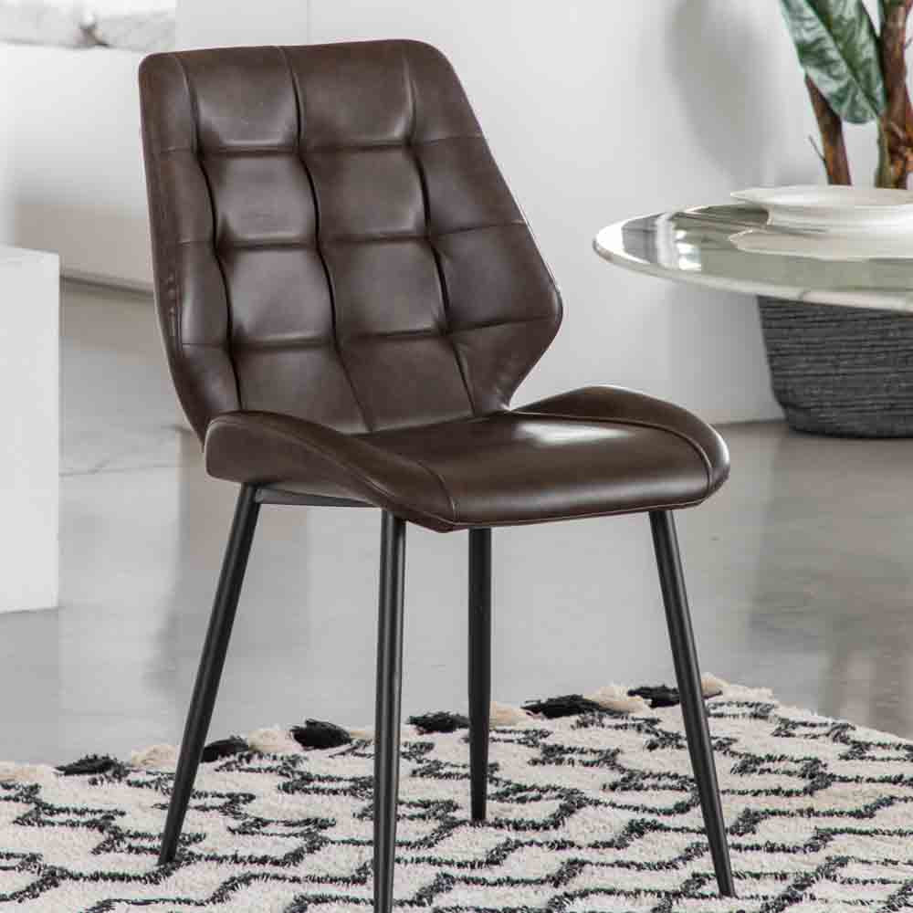 Gondomar Dining Chair Brown (2 Pack)