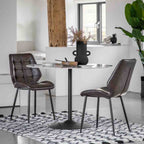 Gondomar Dining Chair Brown (2 Pack)