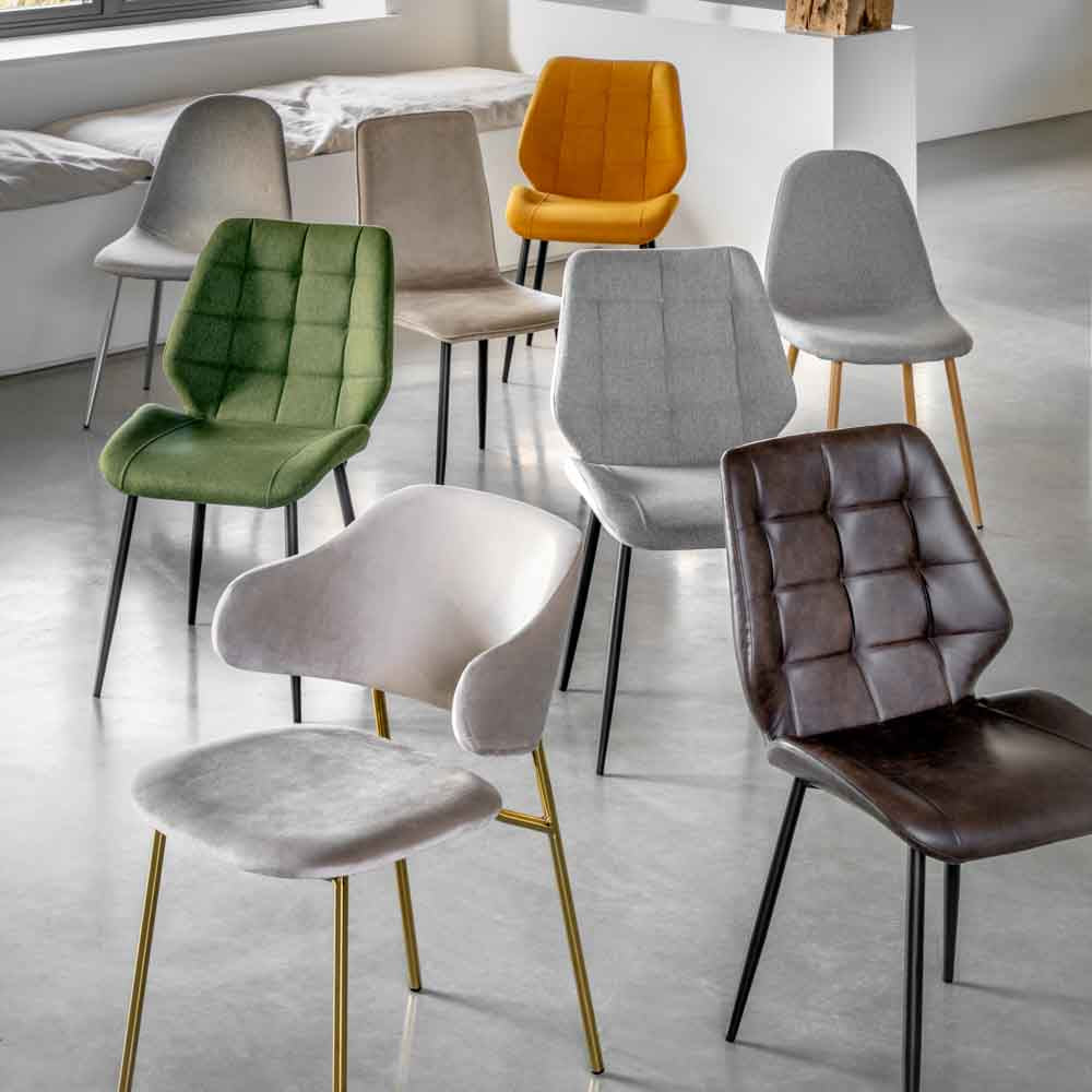 Gondomar Dining Chair Saffron (2 Pack)
