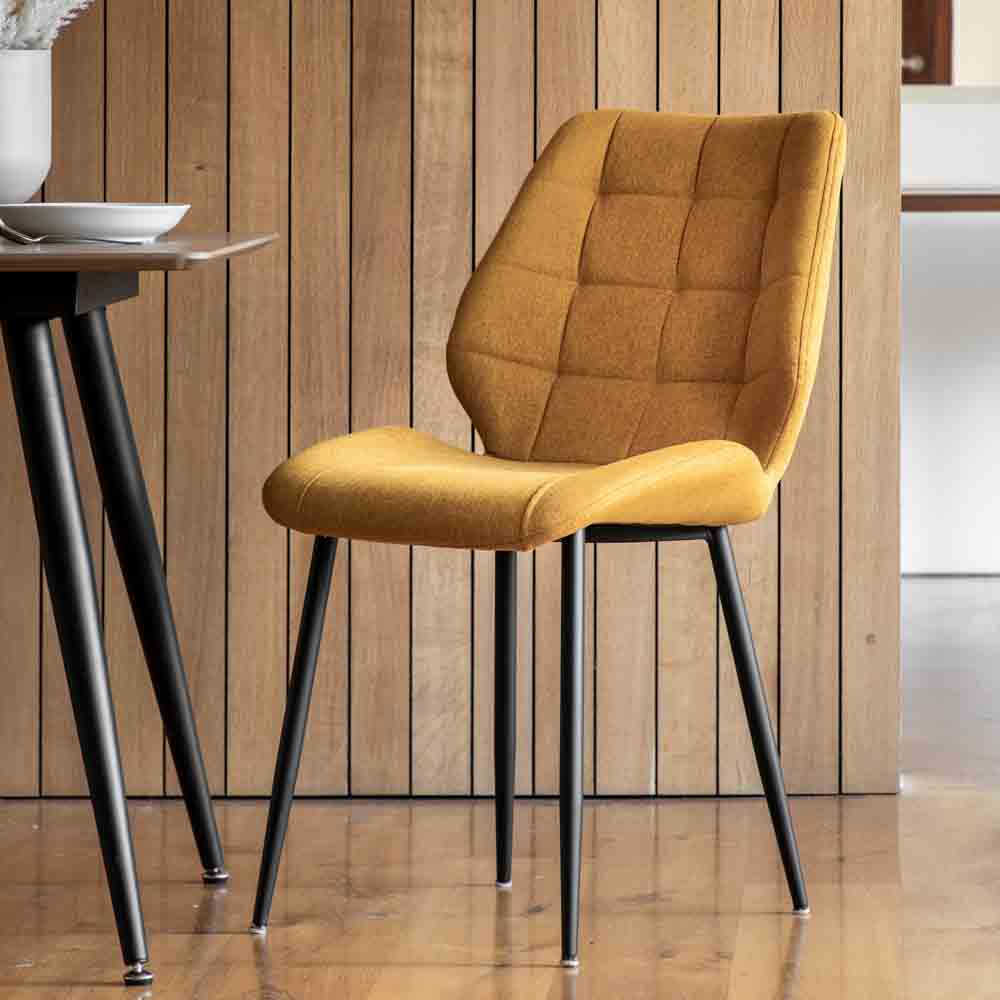 Gondomar Dining Chair Saffron (2 Pack)