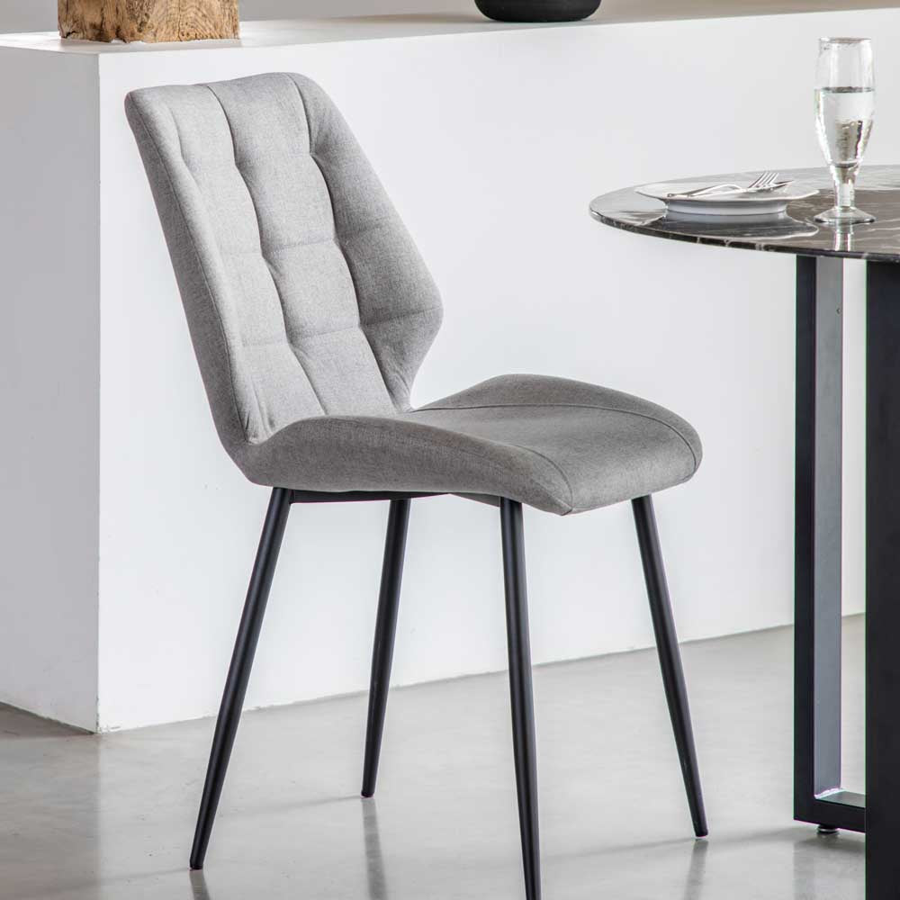 Gondomar Dining Chair Light Grey (2 Pack)