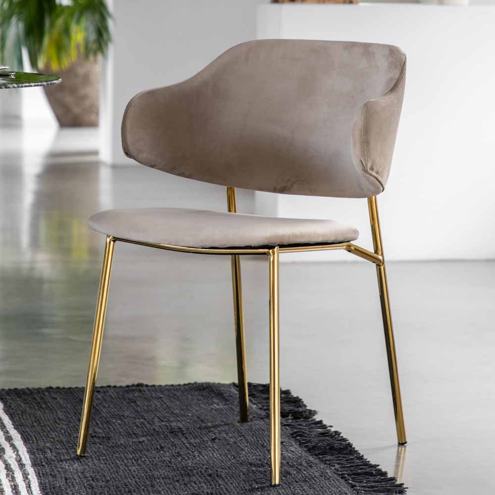 Whitechapel Dining Chair Taupe (2 Pack)