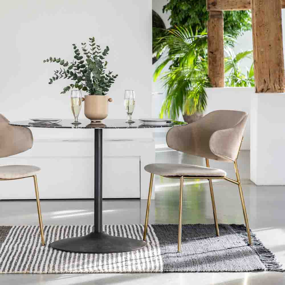 Whitechapel Dining Chair Taupe (2 Pack)