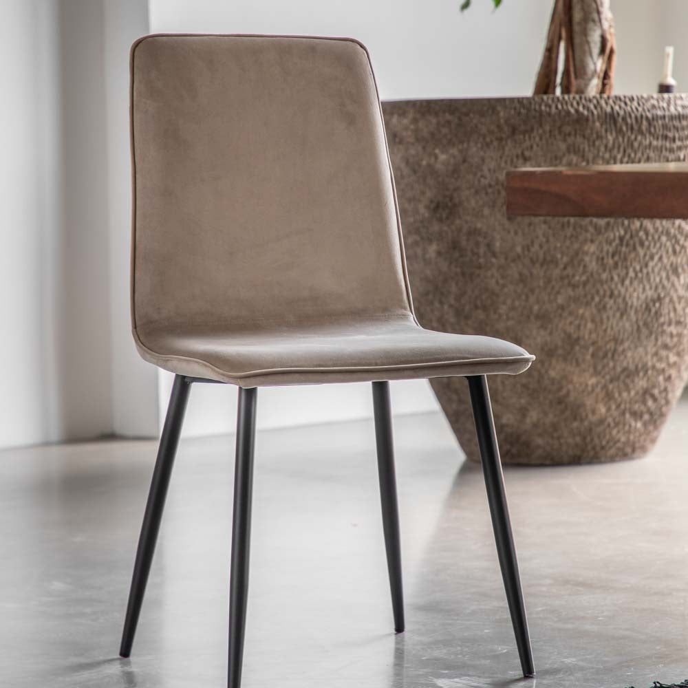 Shannon Dining Chair Taupe (2 Pack)