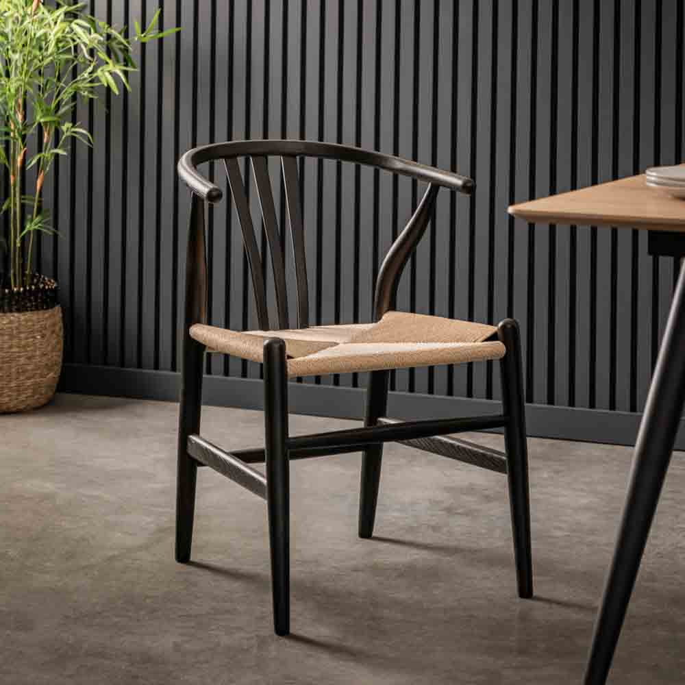 Dungannon Chair Black (2 Pack)