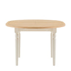 Oxford Round Extending Dining Table White