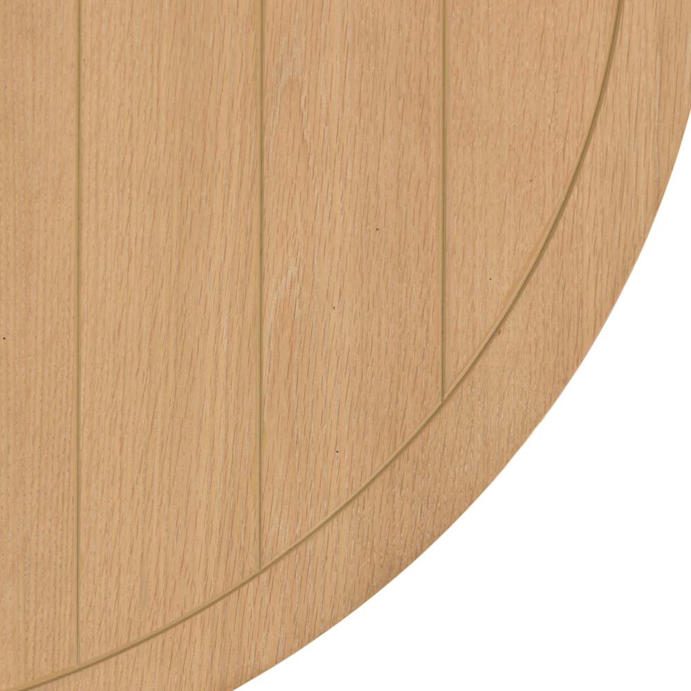 Oxford Round Extending Dining Table White