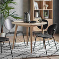 Florence Round Dining Table Oak