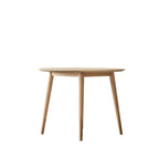 Florence Round Dining Table Oak