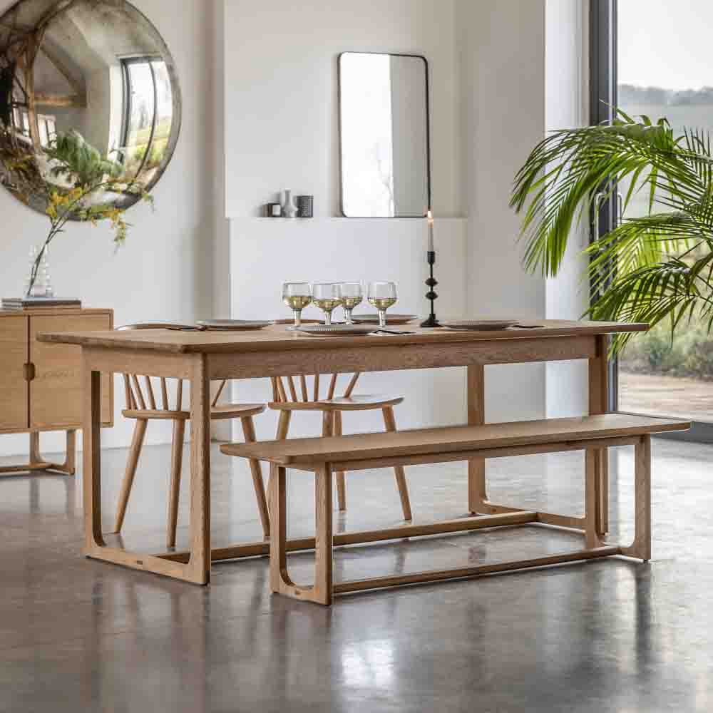 Hamburg Extending Dining Table Natural
