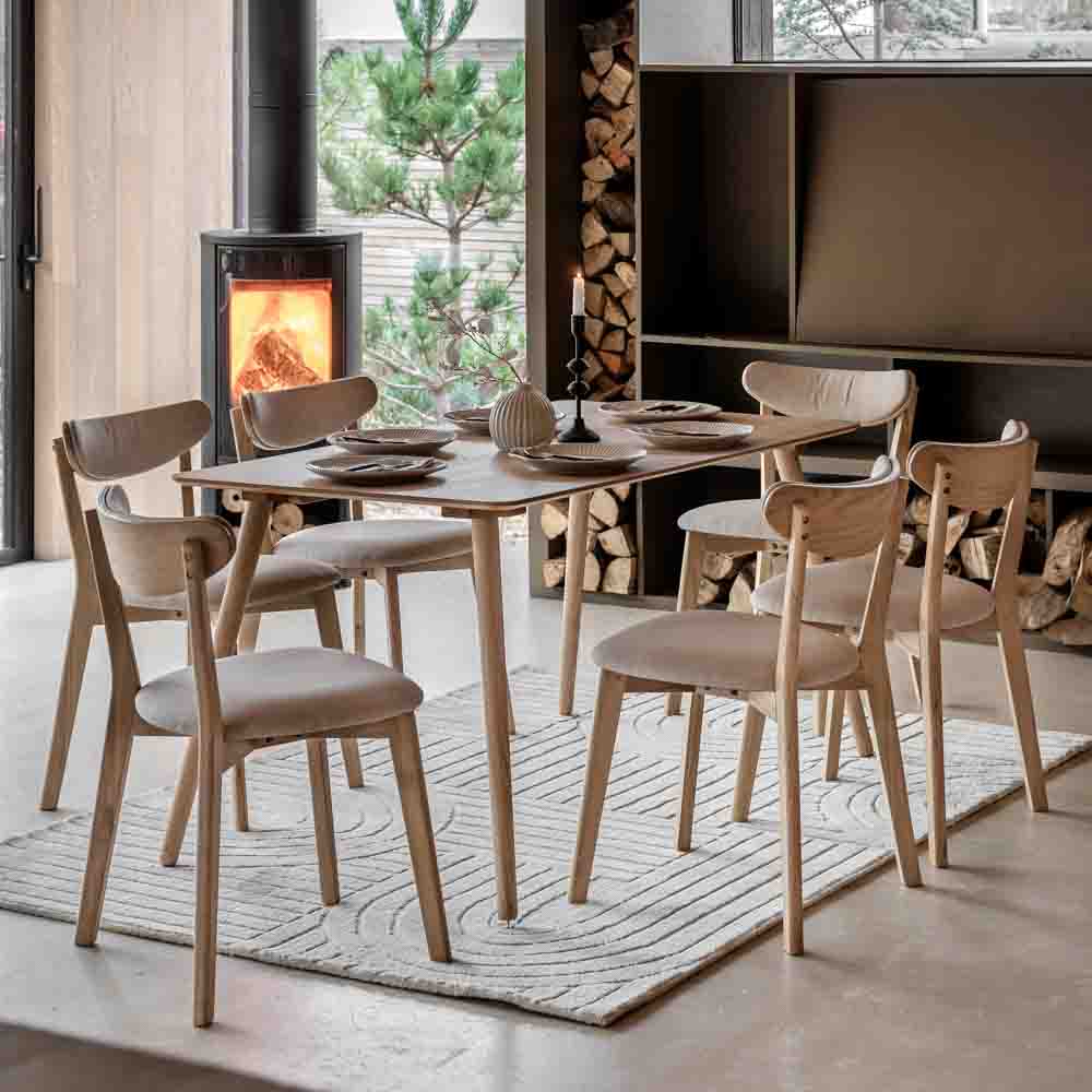 Bremen Large Dining Table Natural