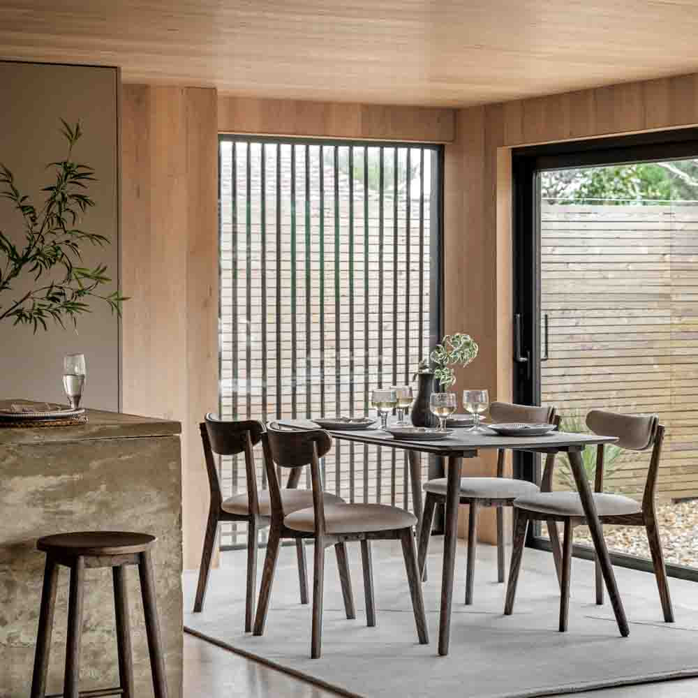 Bremen Large Dining Table Smoked