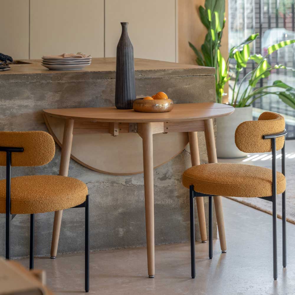 Bremen Folding Dining Table Natural