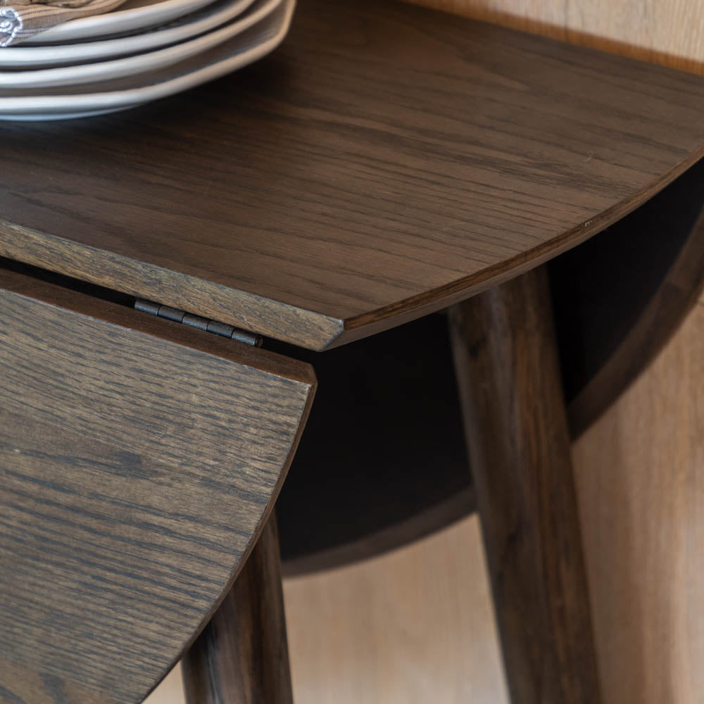 Bremen Folding Dining Table Smoked