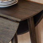 Bremen Folding Dining Table Smoked