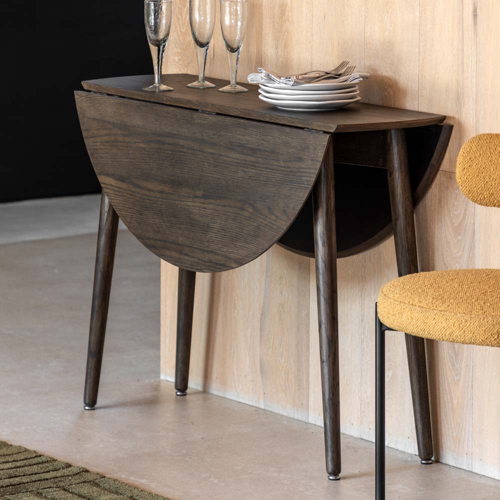 Bremen Folding Dining Table Smoked