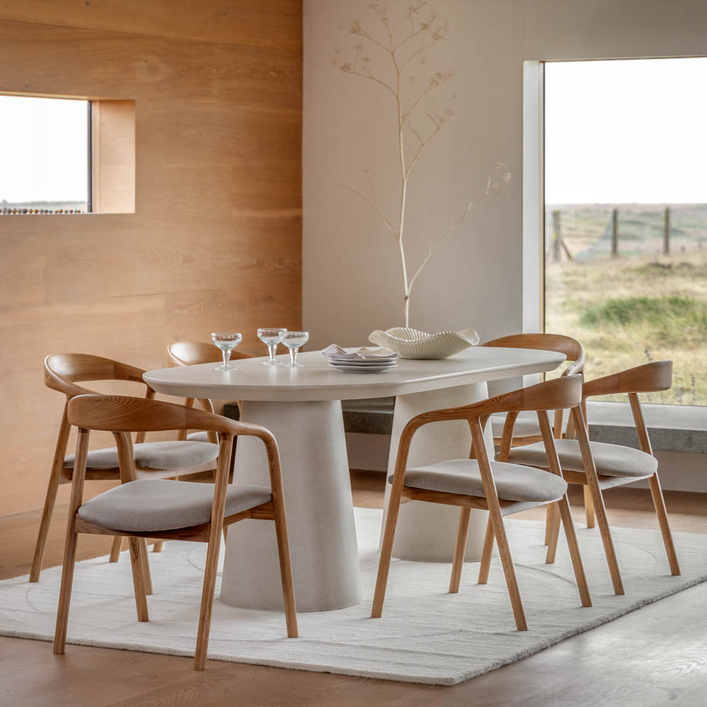 Vigo Oval Dining Table Linen