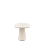 Vigo Oval Dining Table Travertine