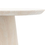 Vigo Oval Dining Table Travertine