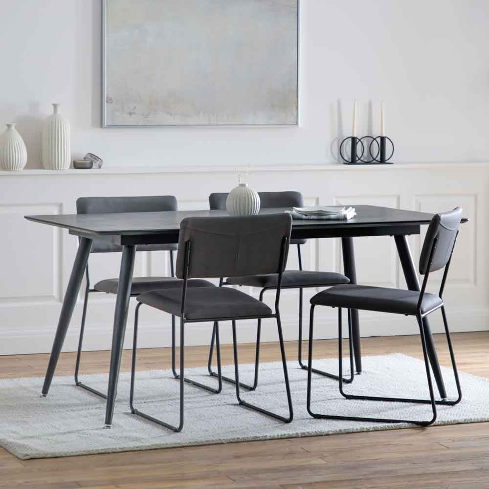 Albany Dining Table Black