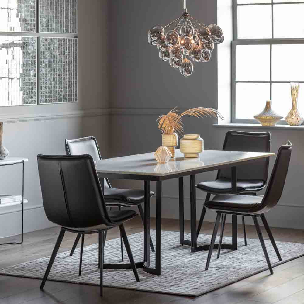 Chios Dining Table Black