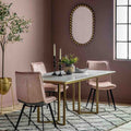 Chios Dining Table Gold